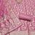 dusty rose unstitched weaving handwork with woven dupatta banarasi modal silk blend dress material