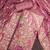 dusty rose unstitched weaving handwork with woven dupatta banarasi modal silk blend dress material