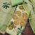 multi unstitched shimmer print handwork with printed dupatta linen dress material