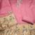 pink unstitched weaving handwork with woven dupatta dress material