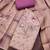 multi unstitched shimmer print handwork with printed dupatta linen dress material