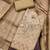multi unstitched shimmer print handwork with printed dupatta linen dress material