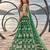 GREEN NET THREAD WITH ZARI AND SEQUINCE WORK FESTIVE LEHENGA CHOLI SET FOR WOMEN'S