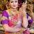 Pink purple silk blend jacuard work festival saree with unstitched blouse piece