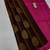 Brown pink silk blend jacuard work festival saree with unstitched blouse piece