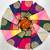 Green pink silk blend jacuard work festival saree with unstitched blouse piece