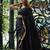 Black green linen jacuard work festival saree with unstitched blouse piece
