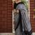 Grey black linen jacuard work festival saree with unstitched blouse piece