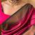 Pink silk blend jacuard work festival saree with unstitched blouse piece