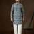 Men's blue silk blend kurta | solid embroidered ethnic kurta | stylish traditional indian kurta for festive & party wear