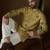 Men's yellow georgette kurta | solid embroidered ethnic kurta | stylish traditional indian kurta for festive & party
