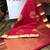 Pink silk blend jacuard work festival saree with unstitched blouse piece