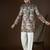 Black georgette solid embroidered kurta with trouser set | designer ethnic wear for men