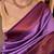 Purple silk blend jacuard work festival saree with unstitched blouse piece