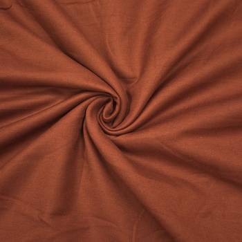 brown unstitched thread embroidery handwork with embroidered dupatta silk blend dress material 3