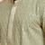 Boy's light green rayon embroidered knee length kurta