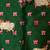 Boy's green rayon digital print knee length kurta