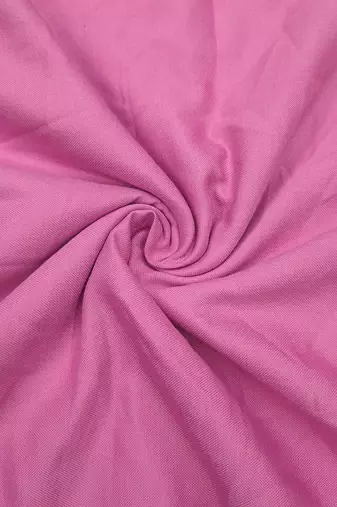 pink unstitched thread embroidery handwork with embroidered dupatta silk blend dress material