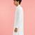 Boy's white fine satin solid knee length kurta