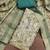 multi unstitched shimmer print handwork with printed dupatta linen dress material
