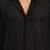 Boy's black georgette embroidered thaigh length kurta