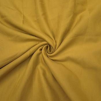 light yellow unstitched thread work beads work with embroidered dupatta viscose salsa dress material 3