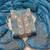 blue unstitched thread work beads work with embroidered dupatta salsa dress material