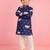 Boy's blue rayon digital print knee length kurta