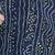 Boy's navy blue rayon digital print knee length kurta