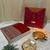 Red Embroidered Saree With Blouse