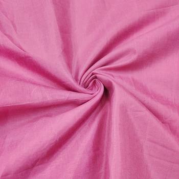 pink unstitched thread embroidery handwork with digital printed woven dupatta dress material 3