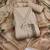 beige unstitched shimmer print handwork with printed dupatta linen dress material