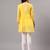 Seva chikan hand embroidered yellow georgette lucknowi chikan top with slip scl9246
