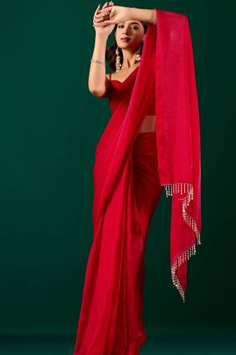 Embellished Ready to Wear Designer Saree
