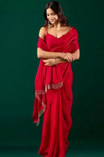 Embellished Ready to Wear Designer Saree
