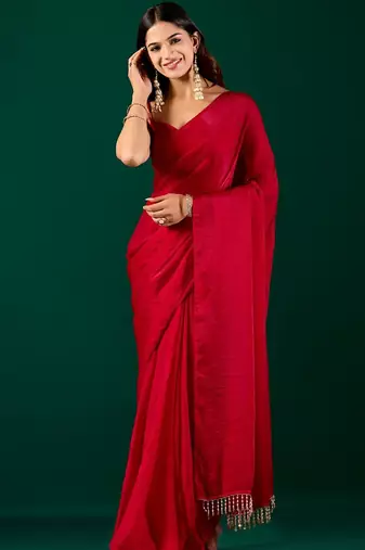 Embellished Ready to Wear Designer Saree