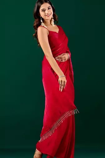 Embellished Ready to Wear Designer Saree