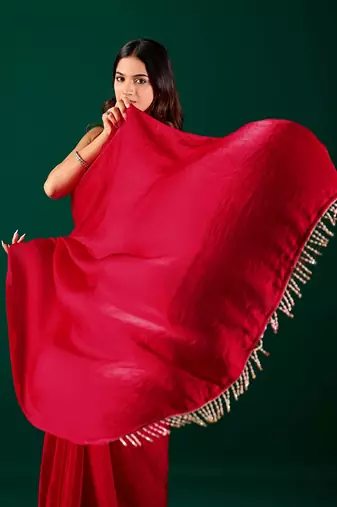 Embellished Ready to Wear Designer Saree