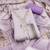 lavender unstitched shimmer print handwork with printed dupatta linen dress material