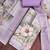 lavender unstitched shimmer print handwork with printed dupatta linen dress material