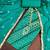 sea green unstitched print handwork with bandhani printed dupatta jaam dress material