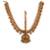 Women gold plated stone studded head jewellery