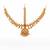 Women temple gold plated stone studded head jewellery