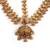 Women gold plated stone studded head jewellery