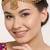 Women gold plated stone studded head jewellery