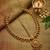 Women gold plated stone studded head jewellery
