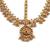 Women gold plated stone studded head jewellery