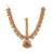 Women gold plated south indian stone studded head jewellery