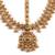 Women gold plated stone studded head jewellery