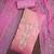 baby pink unstitched handwork with embroidered dupatta salsa dress material
